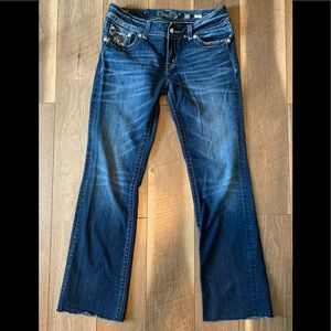 Miss Me Jeans Sz 31 Unhemmed